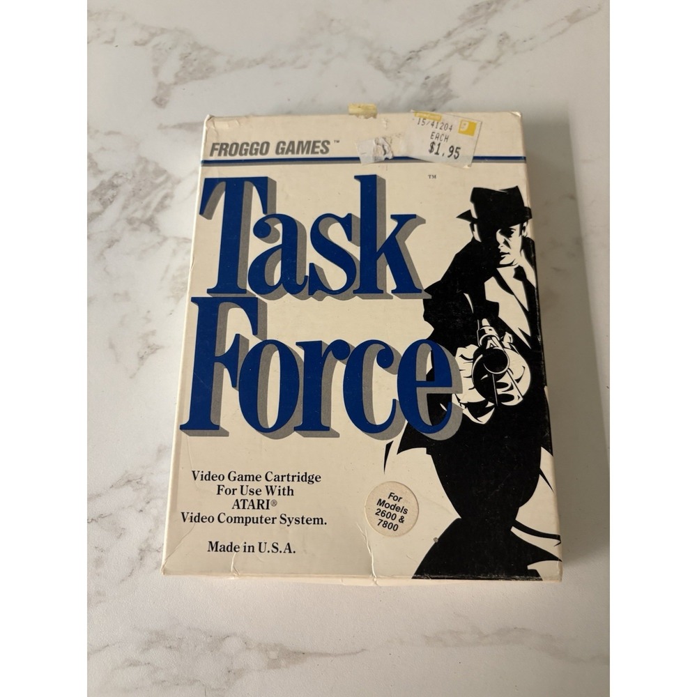 Task Force for ATARI (Froggo Games, 1983) Game w/Box